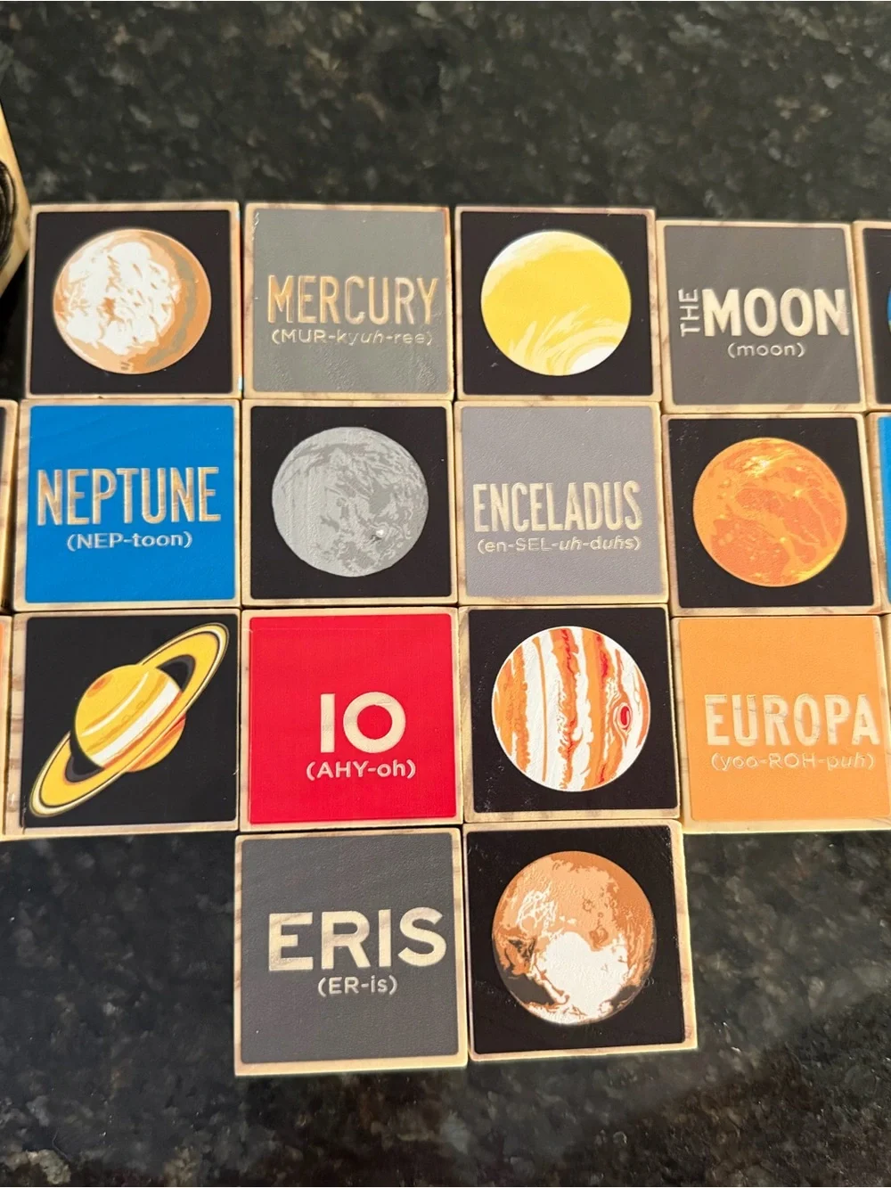 Wooden Planetary Blocks by Chop Shop - 20 Blocks